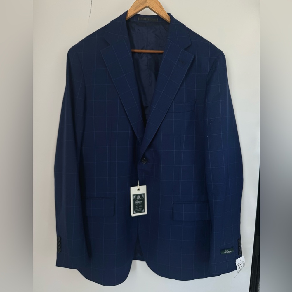 New with tags Lubiam Mens Sport Coat Blazer Jacket 52 R
